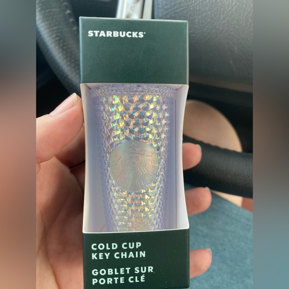 Starbucks tumbler keychain